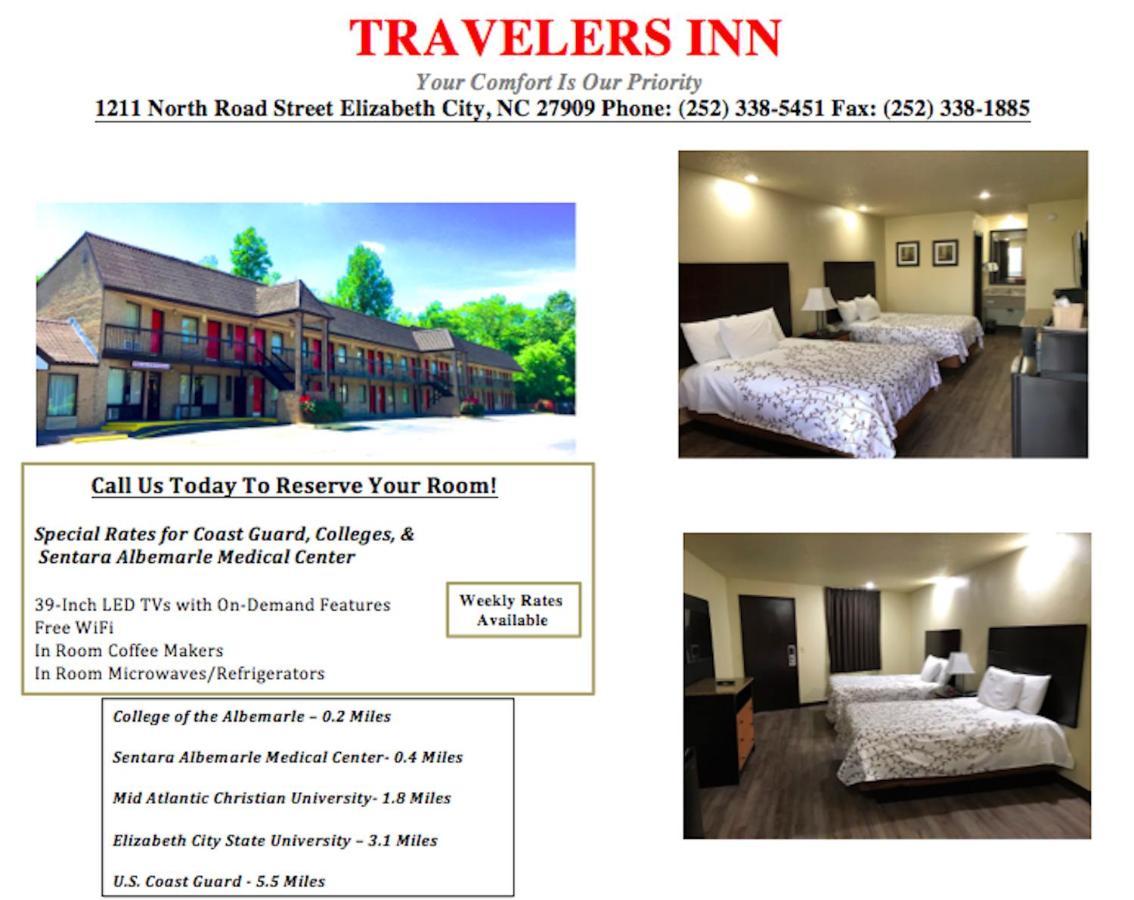 Travelers Inn Elizabeth City Exterior photo
